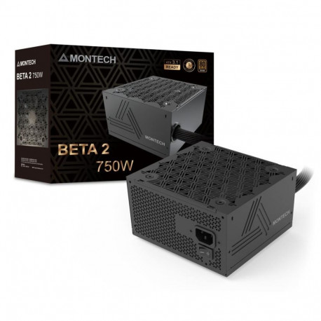 montech Power Supply||BETA 2|ATX|PC|100 - 240 V|750 W|BETA2750W