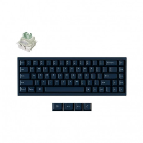 Keychron KEYBOARD USB-C Q16 HE 8K/NAVY BLUE Q16HW-J1