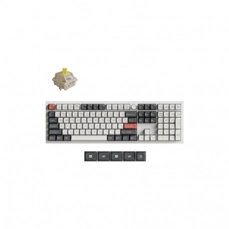Keychron KEYBOARD WRL Q6 ULTRA/WHITE Q6U-P4