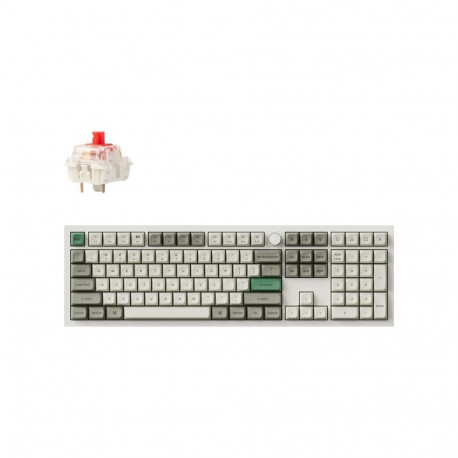 Keychron KEYBOARD WRL Q6 MAX RGB/SHELL WHITE Q6M-P1