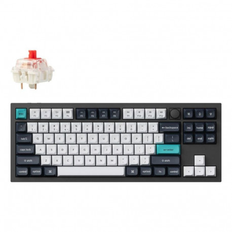 Keychron KEYBOARD WRL Q3 MAX RGB/CARBON BLACK Q3M-M1