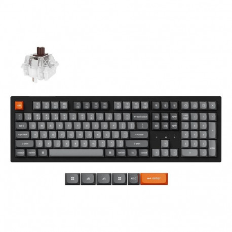 Keychron KEYBOARD WRL K10 MAX RGB/BLACK K10M-H3