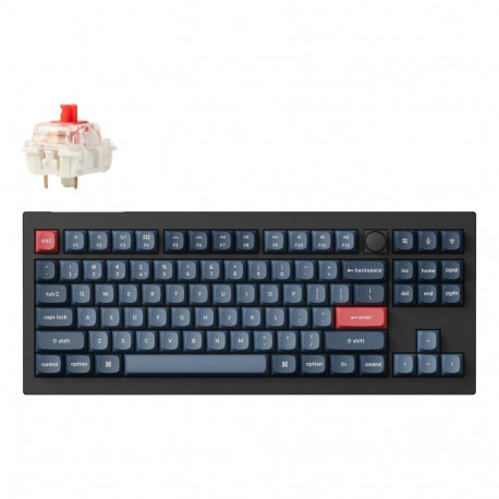 Keychron KEYBOARD WRL V3 MAX RGB/CARBON BLACK V3M-D1