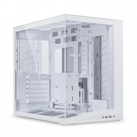 Lian Li Case||ATX/micro ATX/Mini-ATX|White|Mini Tower|PC| O11 Dynamic Mini V2 White (G99.O11DMIV2W.0