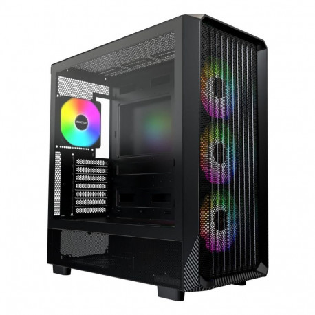 montech Case||X5|MidiTower|Case product features Transparent panel|Not included|Colour Black|X5(B)