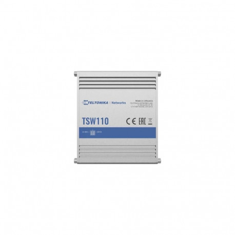 Teltonika Switch||TSW110000000|Switch type Unmanaged|Switch layer L2|5xRJ-45 ports|RJ-45 Ports Type 