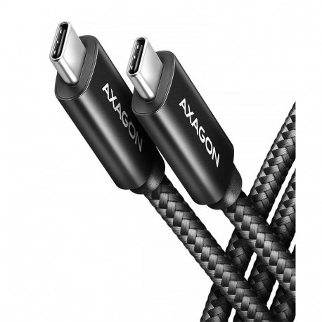 Axagon CABLE USB-C TO USB-C 1M 240W/8K BLACK BUCM4X-CM10AB