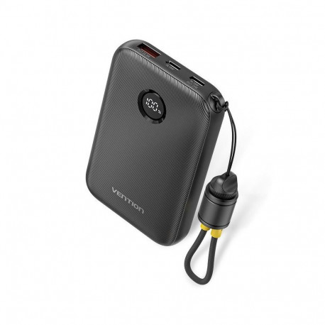 Vention POWER BANK USB 10000MAH 22.5W/BLACK FKAB0-C