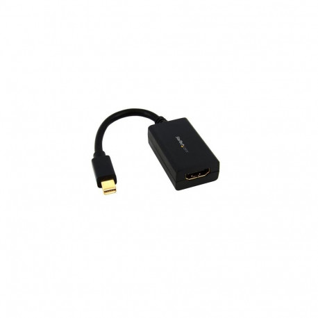 StarTech.com Mini DisplayPort to HDMI Adapter - mDP to HDMI Video Converter - 1080p - Mini DP or Thu