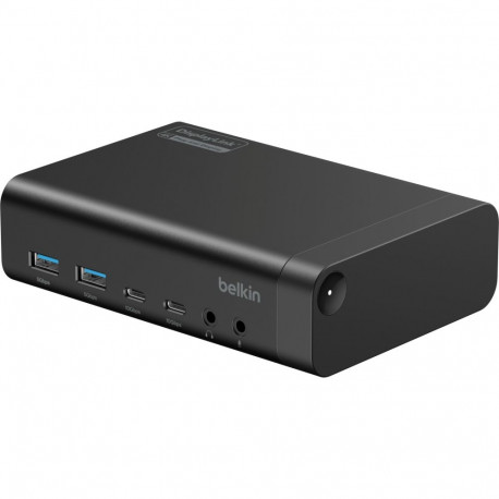 Belkin CONNECT 14-in-1 140W Dual Display Dock sw. INC028kqBK