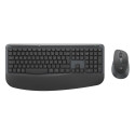 Logitech klaviatuur-hiire komplekt MK880 ärikasutuseks (CH), grafiit