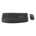 Logitech klaviatuur-hiire komplekt MK880 ärikasutuseks (CH), grafiit