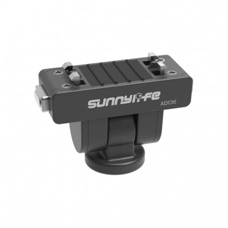 Sunnylife 1/4" Quick-Release Adapter with 180° Rotation for Insta360 X4 Air / X5 / Ace Pro 2 / 1 / A
