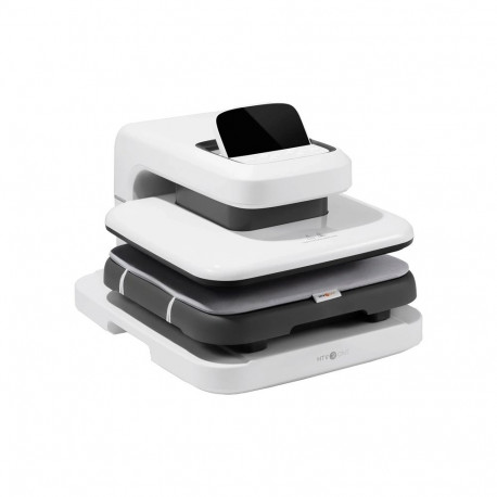 HTVRONT Auto 2 Digit Heat Transfer Press (White)