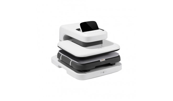 HTVRONT Auto 2 Digit Heat Transfer Press (White)