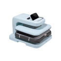 HTVRONT Auto 2 Digit Heat Transfer Press (Light Blue)