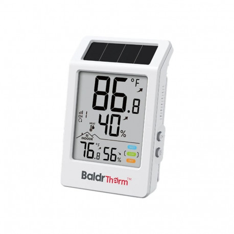 BALDRTHERM B0707 Solar-Powered Thermo-Hygrometer