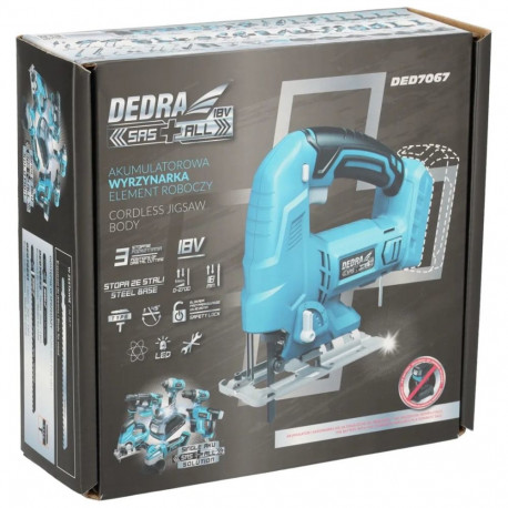 Cordless Jigsaw 18MM 18V 0*AH SAS+ALL