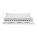 DIGITUS Cat.6A Patch Panel, geschirmt, 12-Port, 10", grau