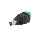 POWER PLUG DC 2.1X5.5MM STRIP CONTROL