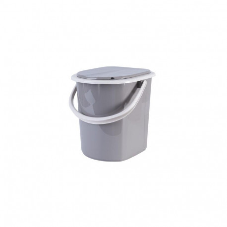 BUCKET-TOILET WITH LID 22L