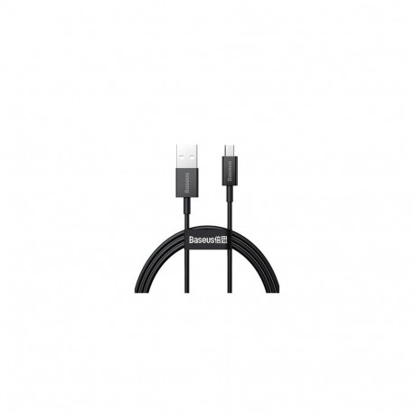 Baseus - Superior Fast Charging Data Cable MicroUSB 2m Black
