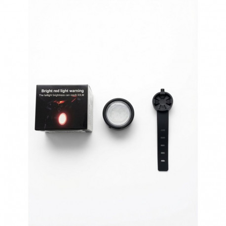 iLike Johorse CB-18159 Strap Type Tail Red Light Black