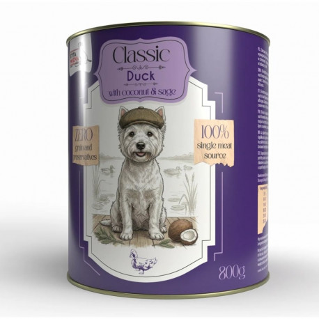 SYTA MICHA koerte märgtoit Classic Mono, part kookosega 800g