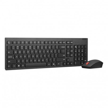 Lenovo klaviatuur 4X31R64491, Office, RF-juhtmevaba, kaasas hiir, must