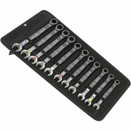 WERA combi ratchet wrench set, 11 pcs