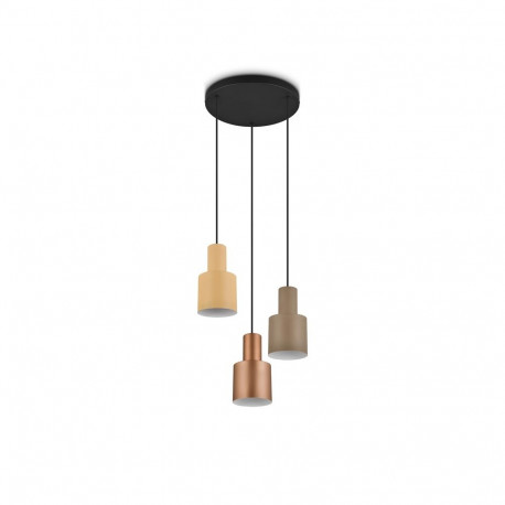 PENDANT LAMP AGUDO 3-PC E27 MULTICOLOR
