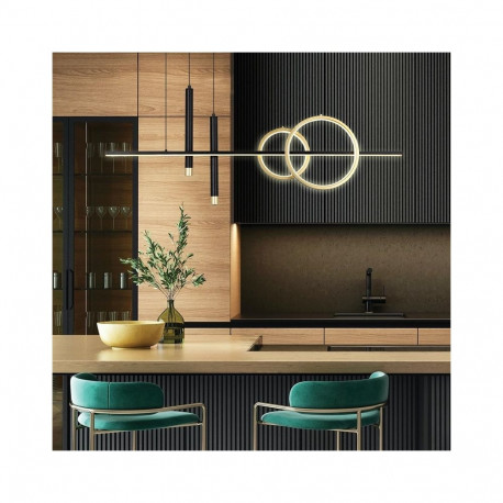 LAMP PENDANT COMBO 23W 3K BLACK/GOLD
