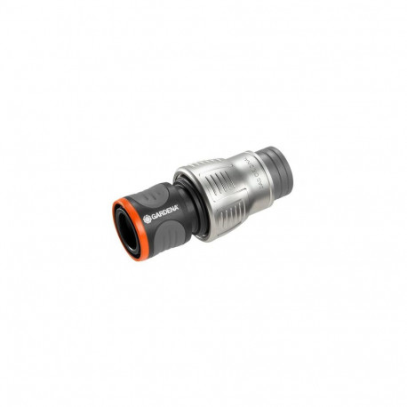 Gardena 18256-50 water hose fitting Hose connector Metal Black, Grey, Orange 1 pc(s)