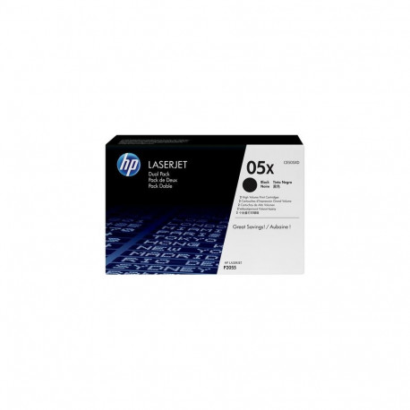 HP Toner CE505XD / 05XD Double pack Black