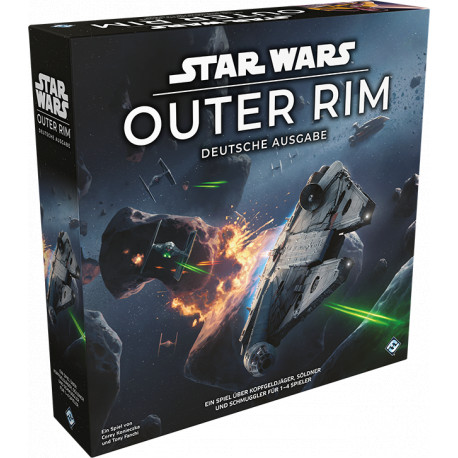 Asmodee board game Star Wars Outer Rim