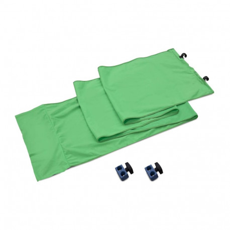 Backdrop - Lastolite Tło Panoramic Chroma Green Connection Kit