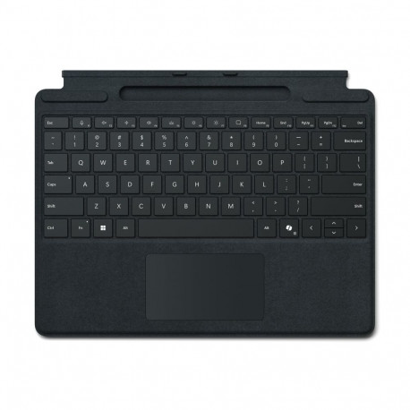 Juhtmevaba klaviatuur Microsoft Surface Pro klaviatuur ENG, must