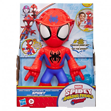 SPIDER-MAN Spidey and his amazing friends playset Dance n rescue spidey