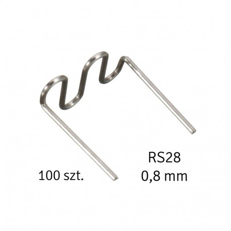 AG713A Spinki do zgrzewania plastiku 100