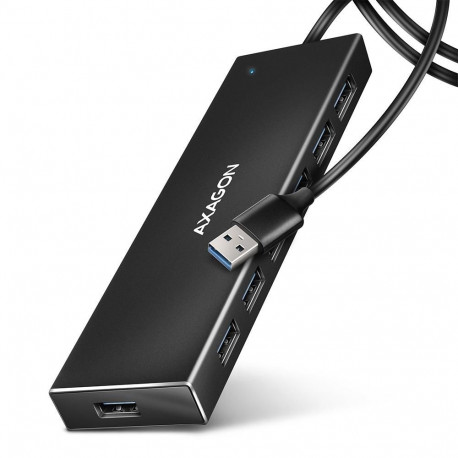 I/O HUB USB3.2 7PORT FLAT/1M HUE-F7A AXAGON