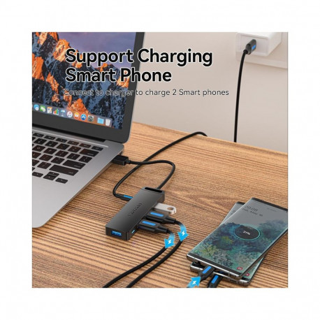 I/O HUB 4-IN-1 USB3.0/0.5M CHLBD VENTION