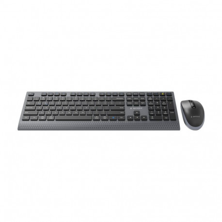 GEMBIRD Dual-mode slim wireless desktop set 2.4G+BT US layout