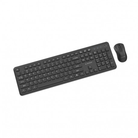 GEMBIRD Slim Pro Business wireless desktop set black US layout