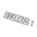 GEMBIRD Slim Pro Business wireless desktop set white US layout
