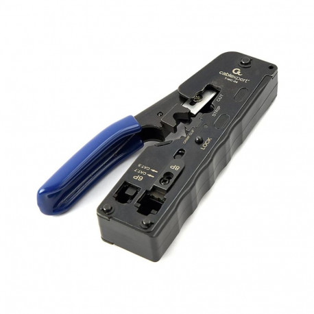 GEMBIRD CAT.7 LAN pass-through plug crimping tool 8P8C 6P6C blue