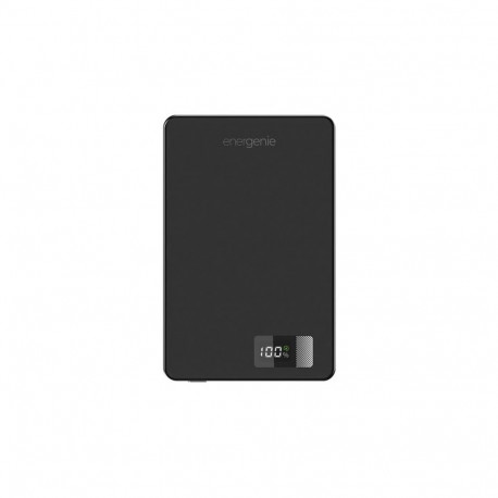 GEMBIRD akupank 15W magnetiline juhtmevaba LCD-ekraaniga 10000mAh, must
