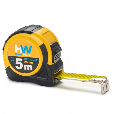 Hard Work Strongline mõõdulint magnetiga 5m/25mm