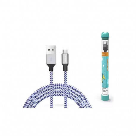 Devia Vogue andmeedastus- ja laadimiskaabel | USB-A - Micro USB | 12W | 1m