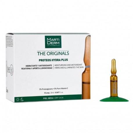 MARTIDERM LA FORMULA THE ORIGINALS PROTEOS HYDRA-PLUS TRATAMIENTO PIEL SECA 10UN