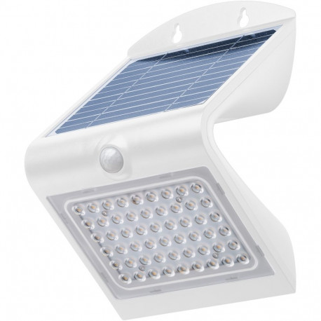 Goobay LED Solar Wall Light with Motion Sensor, 4 W, White
